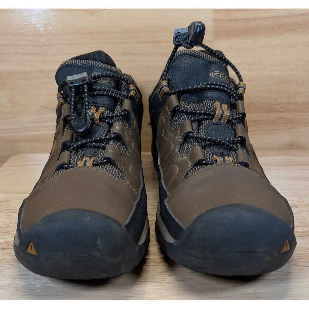 Keen Targhee Waterproof Hiking Shoes Brown‎ Black Youth 6 Women 7.5 1019828
